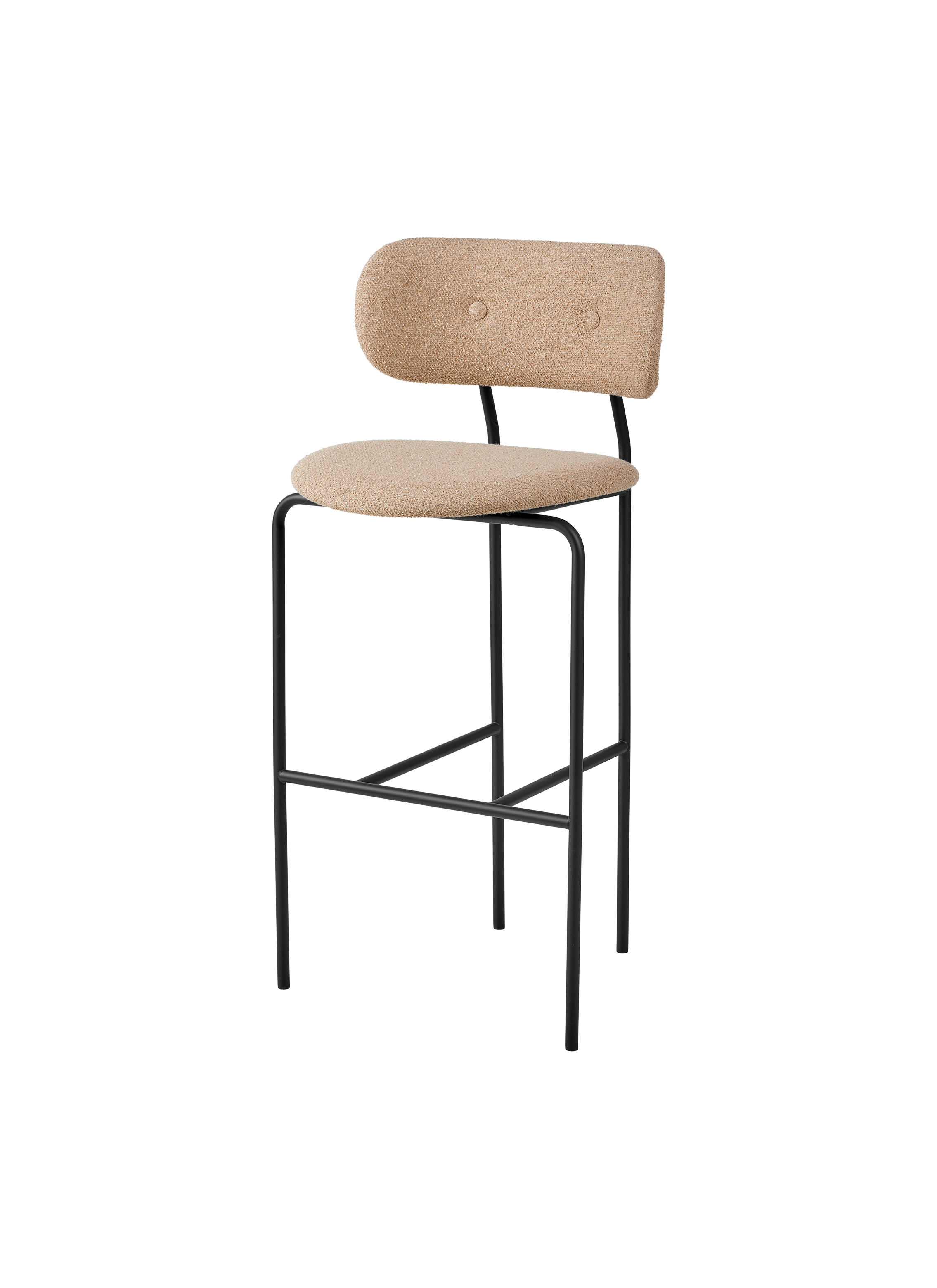 スツール Coco GUBI Coco Bar Chair, Fully Upholstered